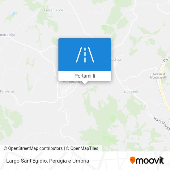 Mappa Largo Sant'Egidio