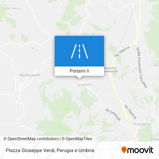Mappa Piazza Giuseppe Verdi