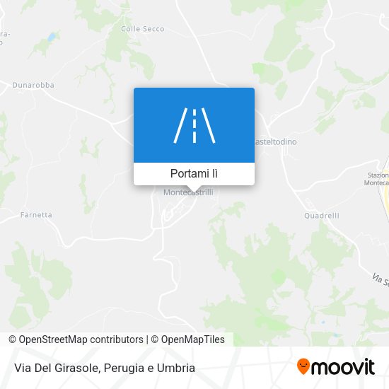 Mappa Via Del Girasole