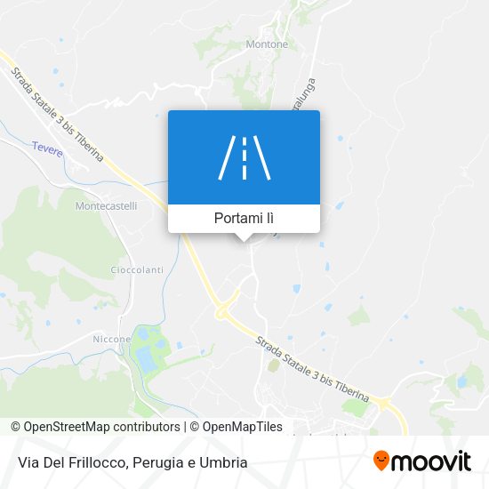 Mappa Via Del Frillocco