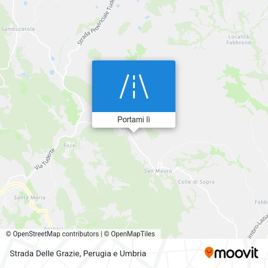 Mappa Strada Delle Grazie