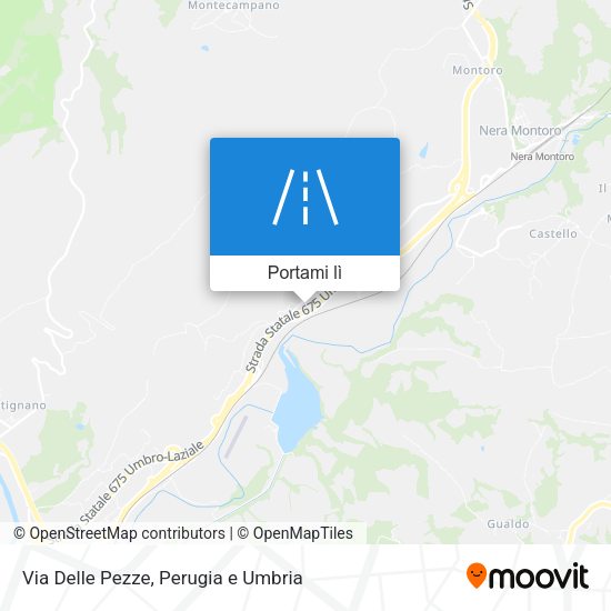 Mappa Via Delle Pezze