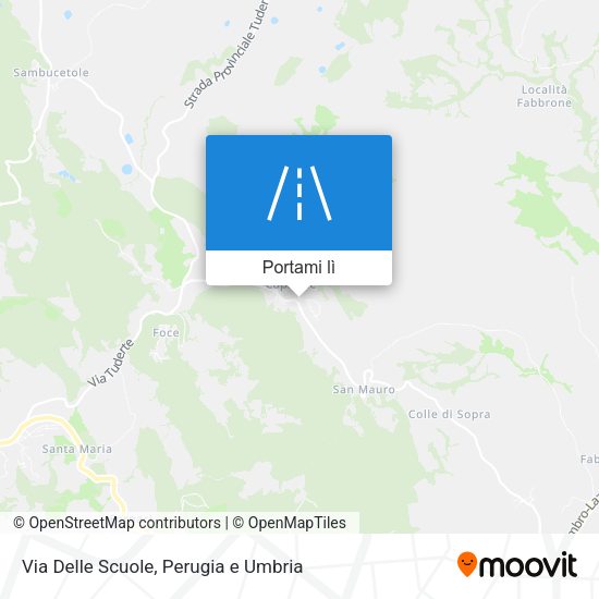 Mappa Via Delle Scuole