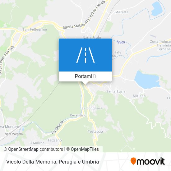 Mappa Vicolo Della Memoria