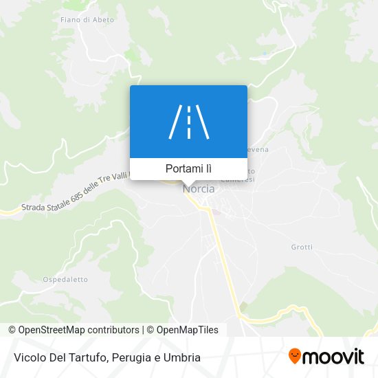 Mappa Vicolo Del Tartufo