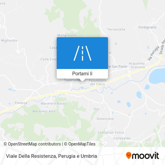 Mappa Viale Della Resistenza