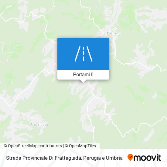 Mappa Strada Provinciale Di Frattaguida