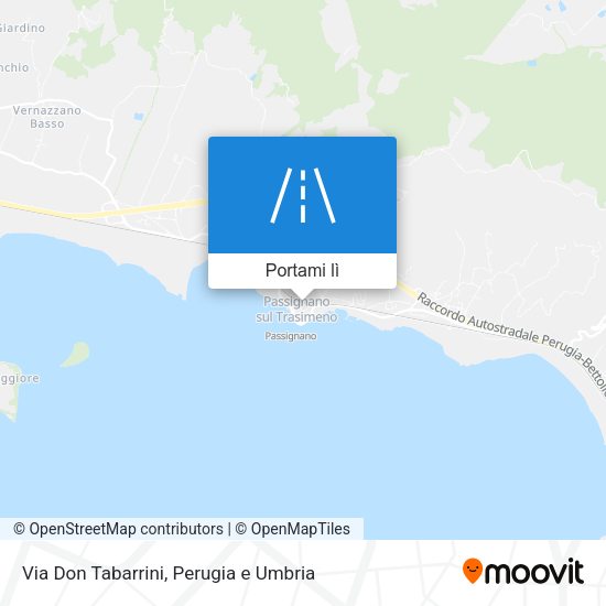Mappa Via Don Tabarrini
