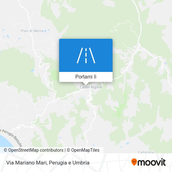 Mappa Via Mariano Mari