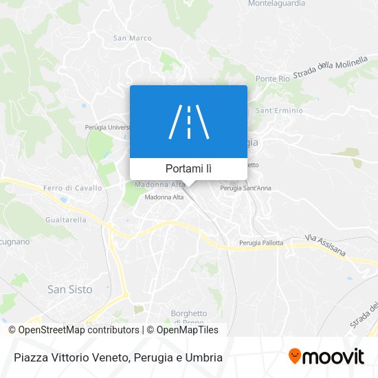 Mappa Piazza Vittorio Veneto
