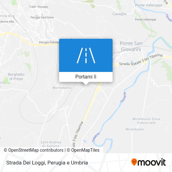 Mappa Strada Dei Loggi