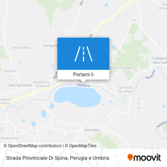 Mappa Strada Provinciale Di Spina