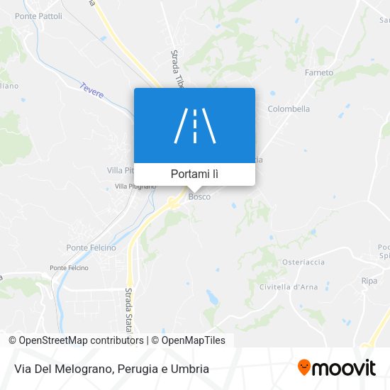 Mappa Via Del Melograno