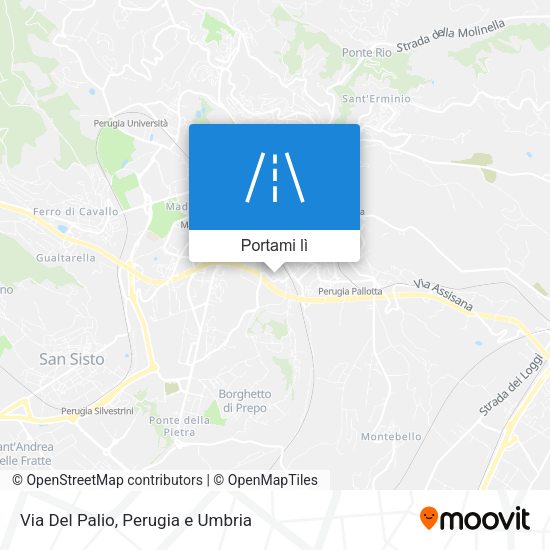 Mappa Via Del Palio