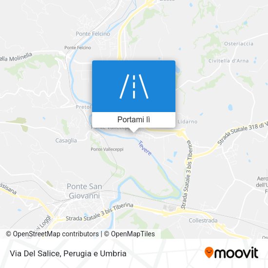 Mappa Via Del Salice