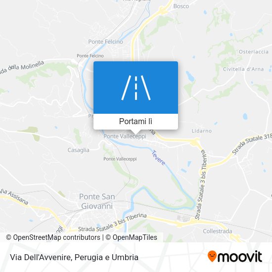 Mappa Via Dell'Avvenire