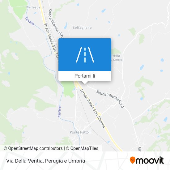 Mappa Via Della Ventia