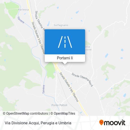 Mappa Via Divisione Acqui