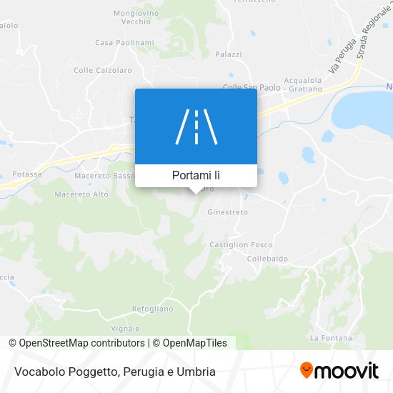 Mappa Vocabolo Poggetto
