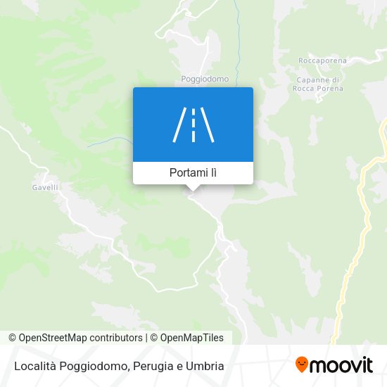 Mappa Località Poggiodomo
