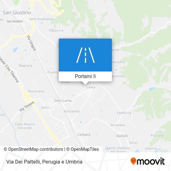 Mappa Via Dei Paltelli