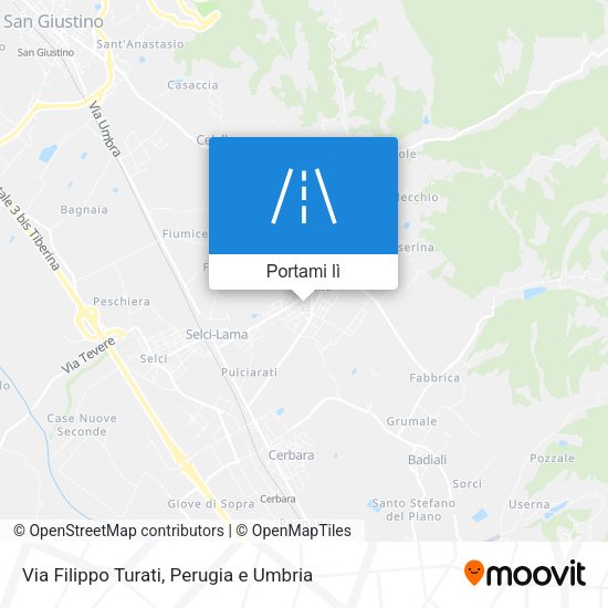 Mappa Via Filippo Turati