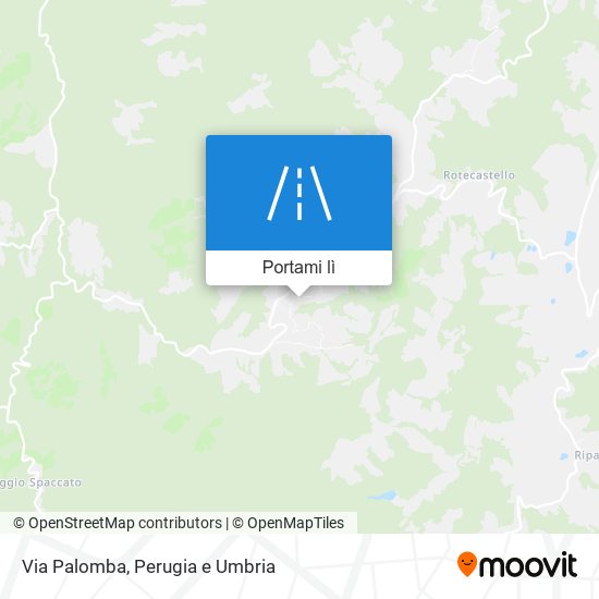 Mappa Via Palomba