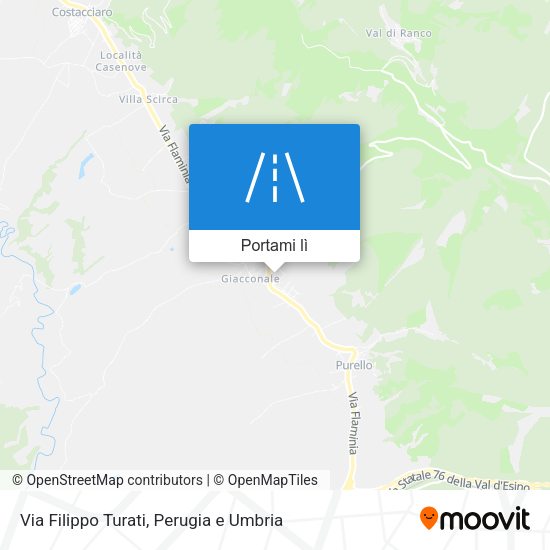 Mappa Via Filippo Turati
