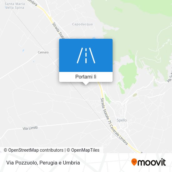 Mappa Via Pozzuolo
