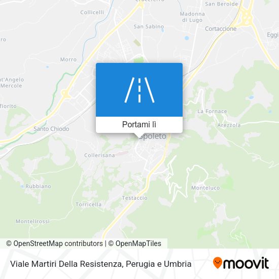 Mappa Viale Martiri Della Resistenza