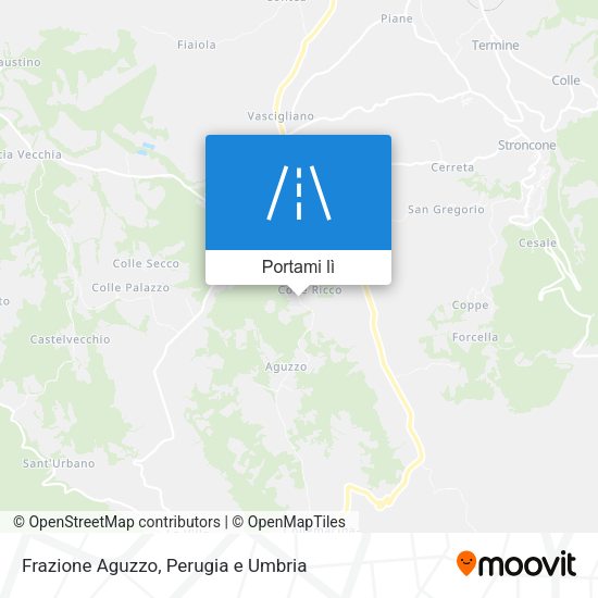 Mappa Frazione Aguzzo