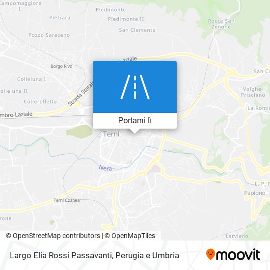 Mappa Largo Elia Rossi Passavanti