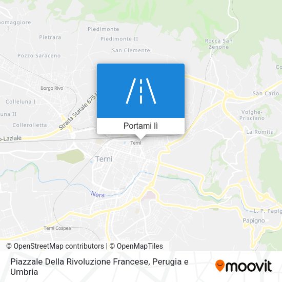 Mappa Piazzale Della Rivoluzione Francese