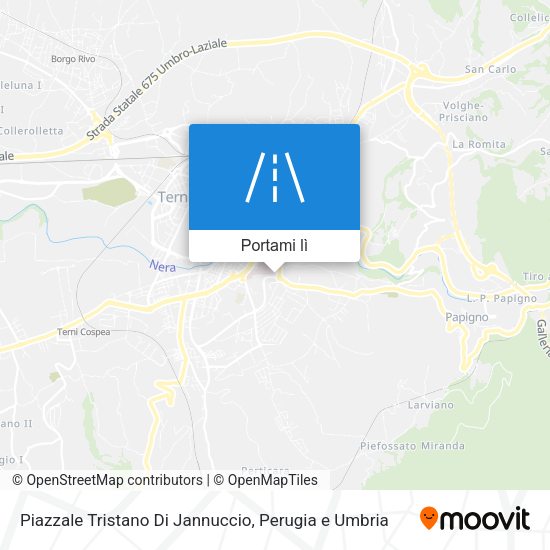 Mappa Piazzale Tristano Di Jannuccio