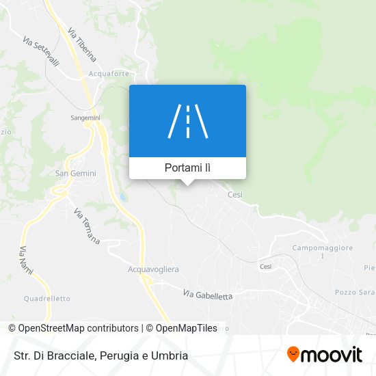 Mappa Str. Di Bracciale