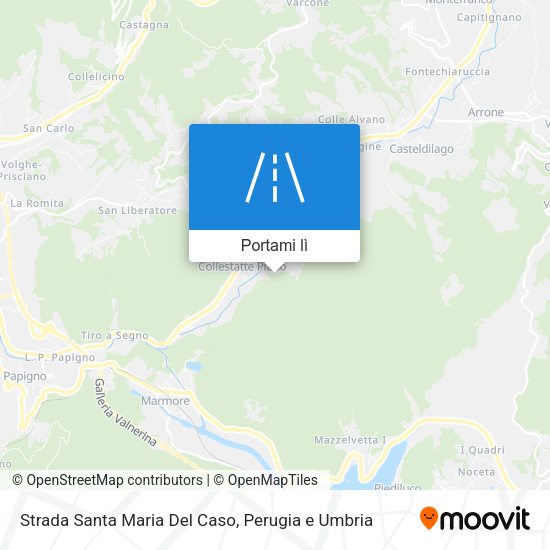 Mappa Strada Santa Maria Del Caso