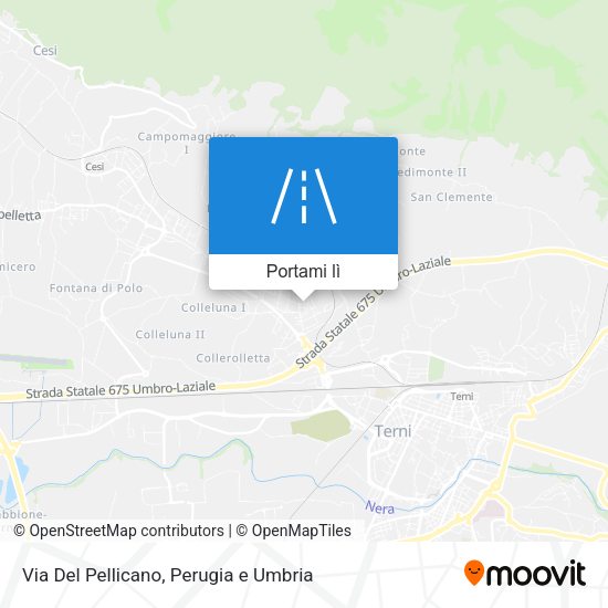 Mappa Via Del Pellicano