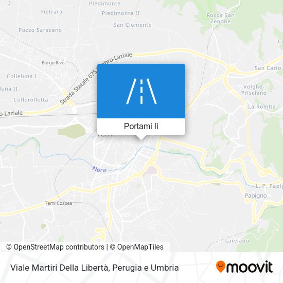 Mappa Viale Martiri Della Libertà