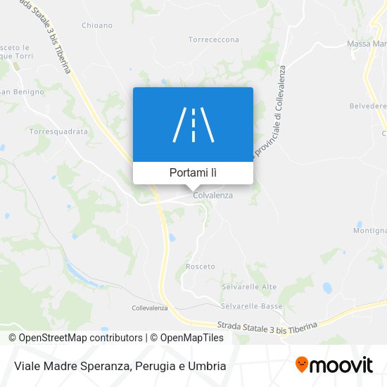 Mappa Viale Madre Speranza