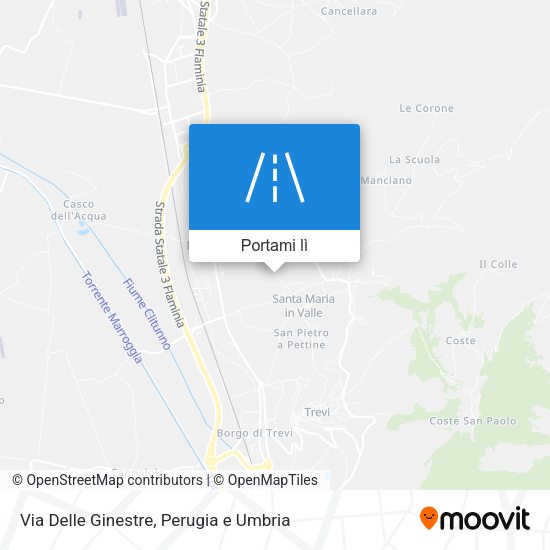 Mappa Via Delle Ginestre