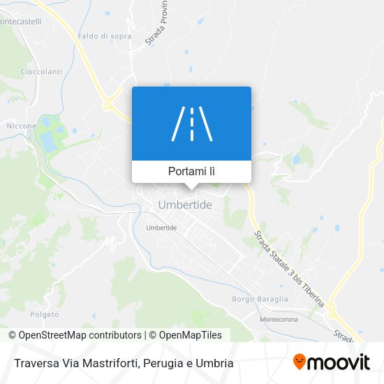 Mappa Traversa Via Mastriforti