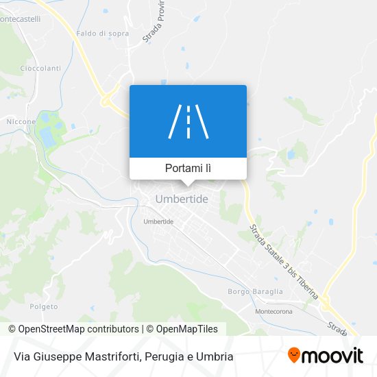 Mappa Via Giuseppe Mastriforti