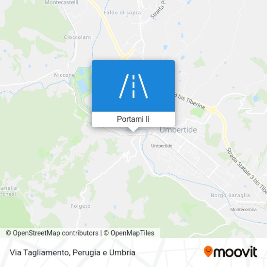 Mappa Via Tagliamento