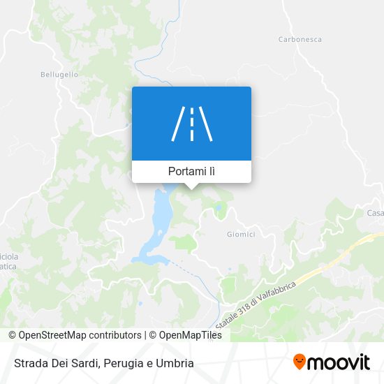Mappa Strada Dei Sardi