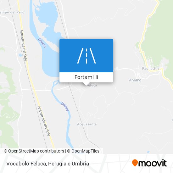 Mappa Vocabolo Feluca