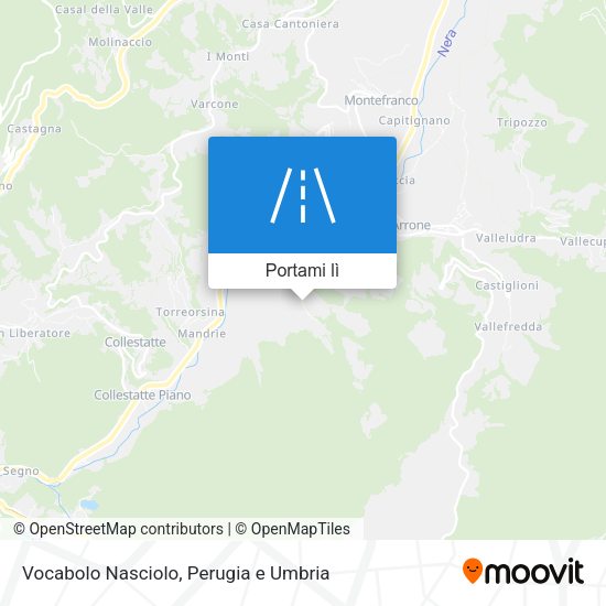 Mappa Vocabolo Nasciolo
