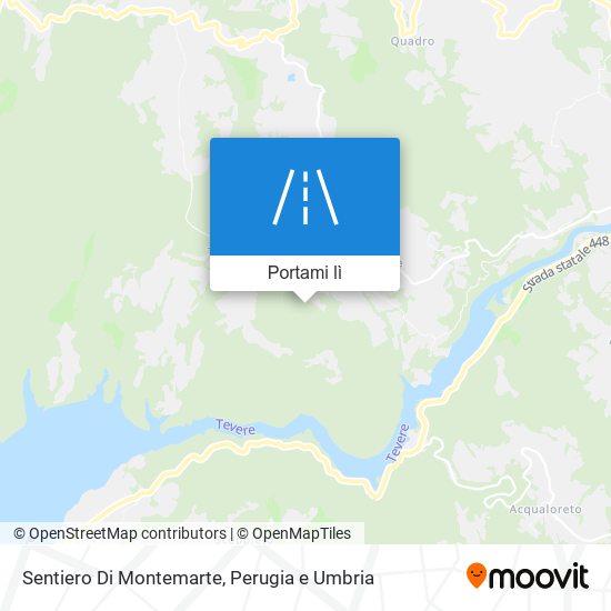 Mappa Sentiero Di Montemarte