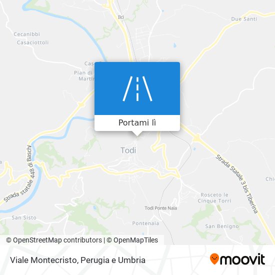 Mappa Viale Montecristo