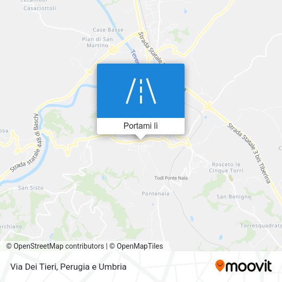 Mappa Via Dei Tieri