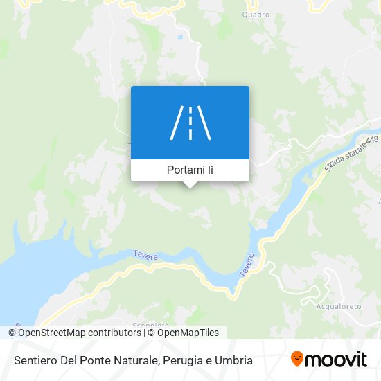 Mappa Sentiero Del Ponte Naturale